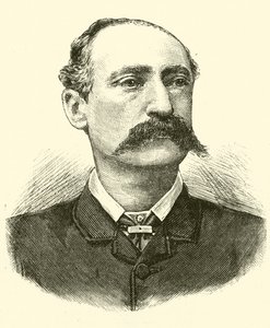 Ernest Giles (gravür) by English School