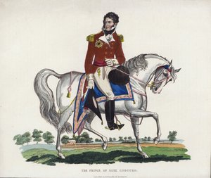 Ernest I, Saxe-Coburg Dükü ve Saalfeld by English School