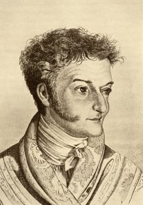 Ernst Theodor Amadeus Hoffmann (1776-1822) (gravür) by English School