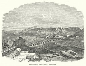 Eski Hisar, Antik Laodikeia (gravür) by English School