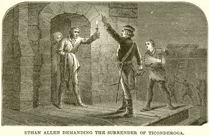 Ethan Allen, Ticonderoga