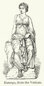 Euterpe (gravür) by English School