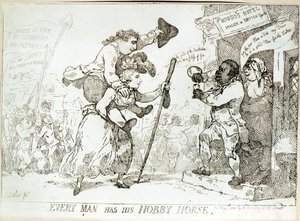 Her Adamın Hobi Atı vardır, 1784 yayınlandı by English School