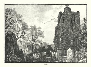 Ewell (gravür) by English School