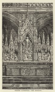 Exeter Katedrali, tekrarlar by English School