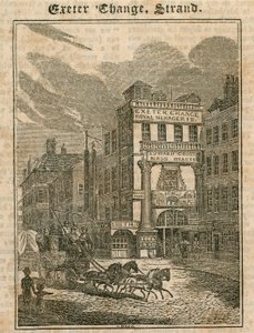 Exeter Change, The Strand, Londra by English School
