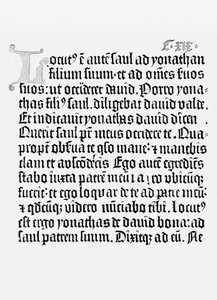 Johannes Gutenberg tarafından basılan İncil