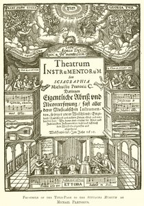 Michael Praetorius tarafından yazılan Syntagma Musicum