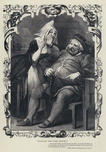Falstaff ve Dame Quickly, Windsor