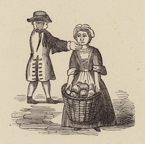 Tanıdık ama Uzak (gravür) by English School