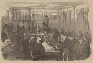 Fantezi Köpek Gösterisi (gravür) by English School