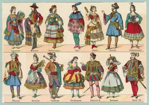 Fantezi elbise kostümleri by English School
