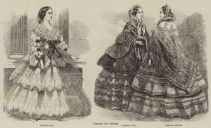 Ekim ayı modası (gravür) by English School