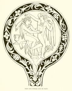 Faun ve Dişi Lasa veya Peri by English School