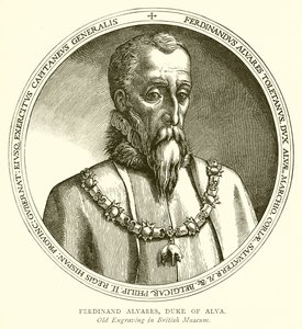 Ferdinand Alvares, Alva Dükü by English School