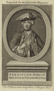 Ferdinand, Brunswick Wolfenbuttle Dükü by English School