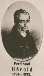 Ferdinand Herold (gravür) by English School
