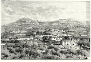 Fiesole (gravür) by English School