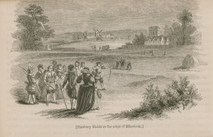 Finsbury Fields, Kraliçe I. Elizabeth döneminde by English School