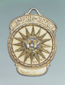 Yangın Sigortası Rozeti, c.1810 (metal) by English School