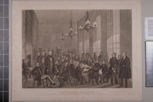 İlk Çartist Buluşması, Cockspur Caddesi'ndeki İngiliz Kahvesi, 1839 by English School