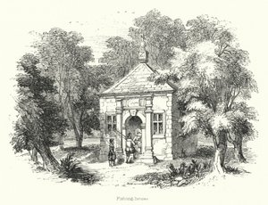 Balıkçı evi (gravür) by English School