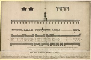 Fleet Market, Londra by English School