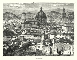 Floransa (gravür) by English School