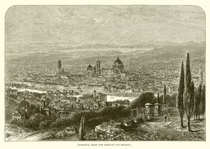 San Miniato Terasından Floransa by English School