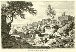 Verona yakınlarındaki Fontana di Ferro by English School