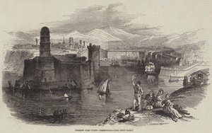 Yabancı Mısır Limanları, Marsilya (gravür) by English School
