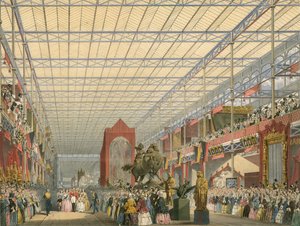 1851 Büyük Sergisinin yabancı nefi by English School