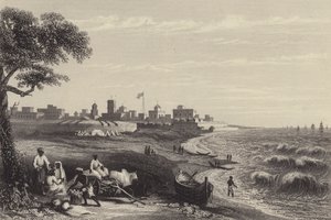 George Kalesi, Madras (gravür) by English School