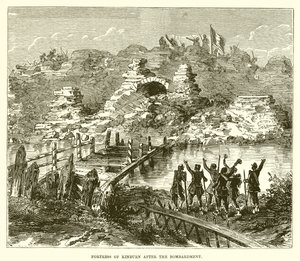 Bombardımandan sonra Kinburn Kalesi by English School