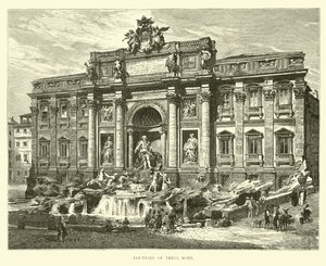Trevi Çeşmesi, Roma by English School