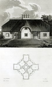 Dört Kulübe, 1818 by English School