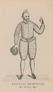 Francis Trouille, boynuzlu adam by English School