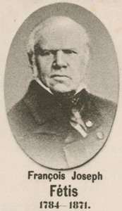 François Joseph Fetis (gravür) by English School