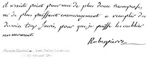 Francois Maximilian Joseph Isidore Robespierre, (d 1759, 1794