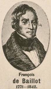 Francois de Baillot (gravür) by English School