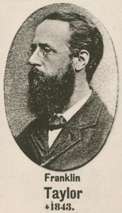 Franklin Taylor (gravür) by English School