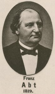 Franz Abt (gravür) by English School