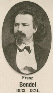 Franz Bendel (gravür) by English School