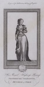 Frederica Charlotte, York Düşesi by English School