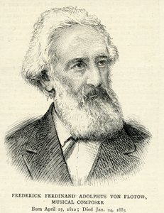 Frederick Ferdinand Adolphus von Flotow (1812-83) by English School
