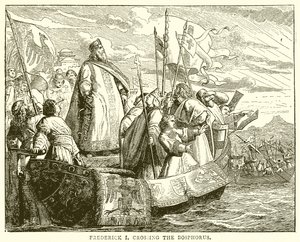 I. Friedrich Boğaz'ı geçerken by English School