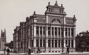 Ücretsiz Kütüphane, Cardiff (taş) by English School