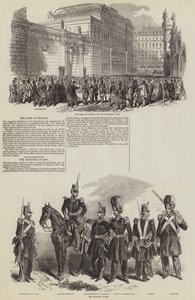 1848 Fransız Devrimi (gravür) by English School