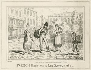 Fransız müzisyenler veya Les Savoyards by English School