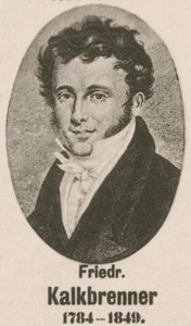 Friedrich Kalkbrenner (gravür) by English School